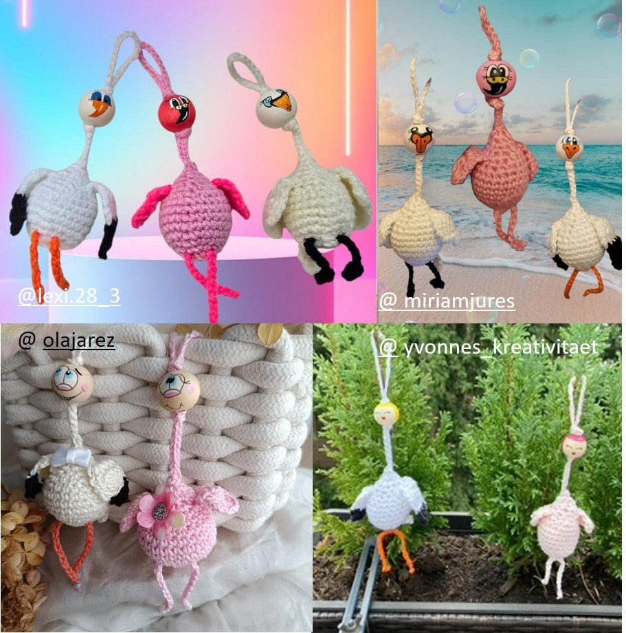 Stork, Swan & Flamingo - Elegant long-necked birds with a difference