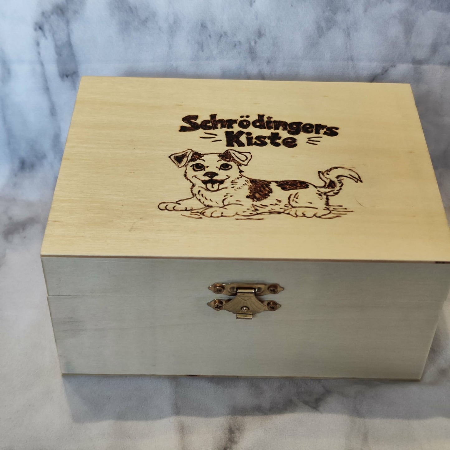 Holzbox mit Brandmalerei – Nerd & Pop Culture Motive (3 Größen)