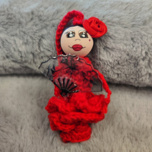 Flamenco-Tänzerin-Sorgenwürmchen – Olé! 💃🌹