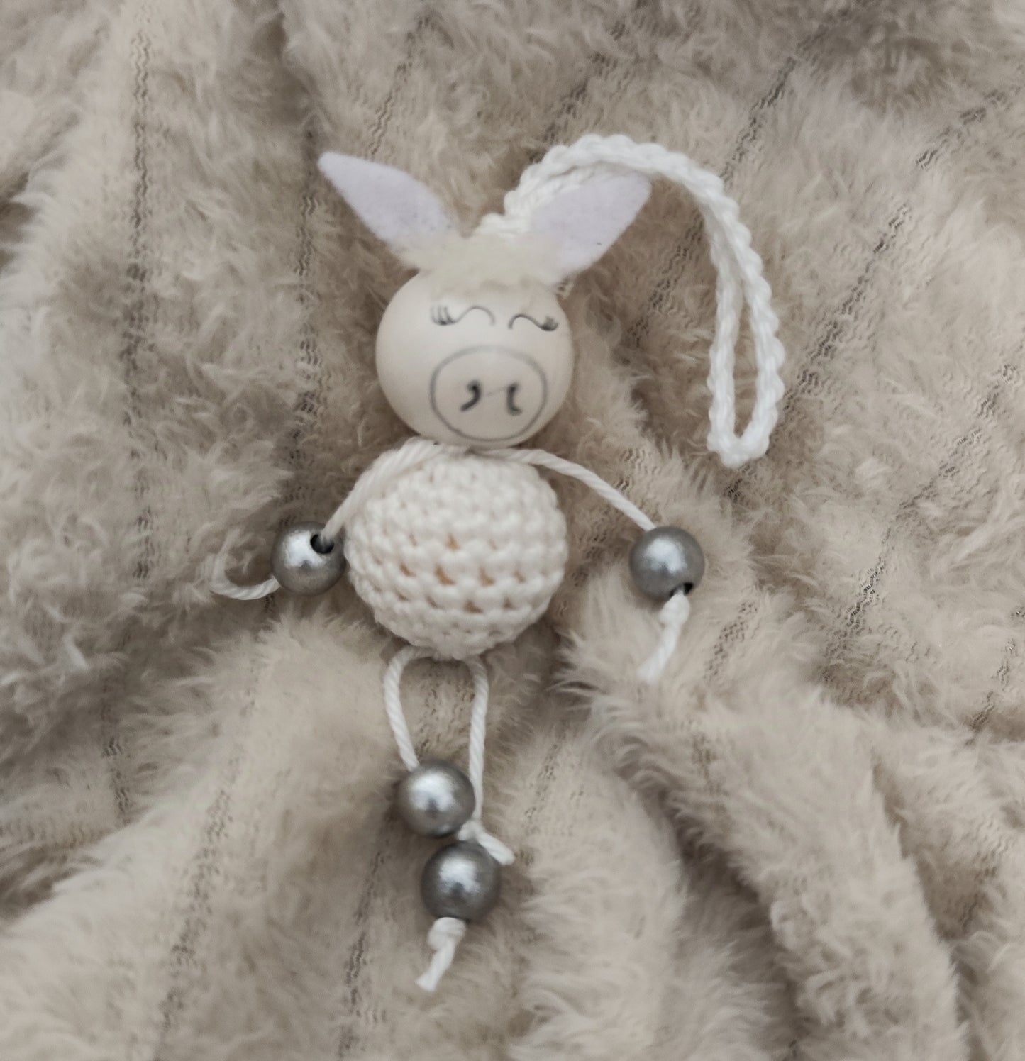 🤍 Worry Worms “Plain Mold” – subtle, fine & timeless