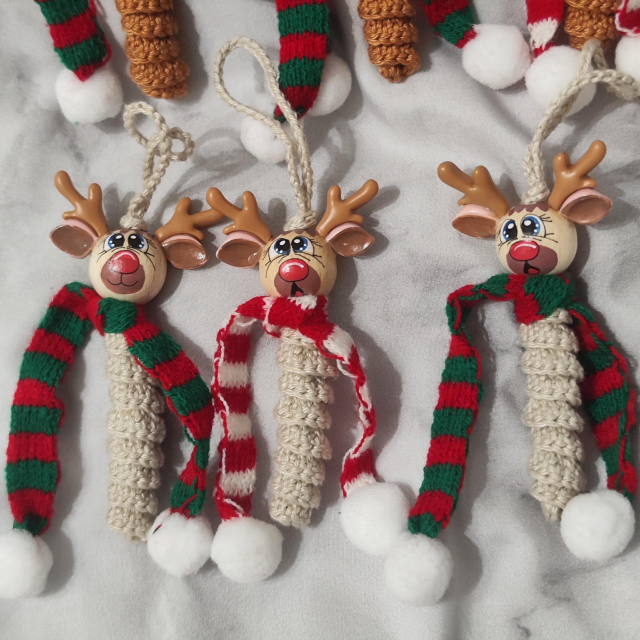 🦌 Winterfreund zum Mitnehmen – dein Sorgenrentier mit Schal