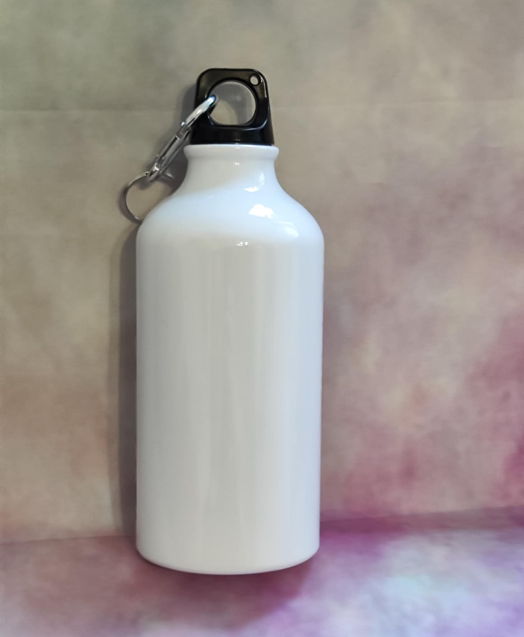 Aluminum sports bottle “Yorkie with burnout” – charmingly exhausted!