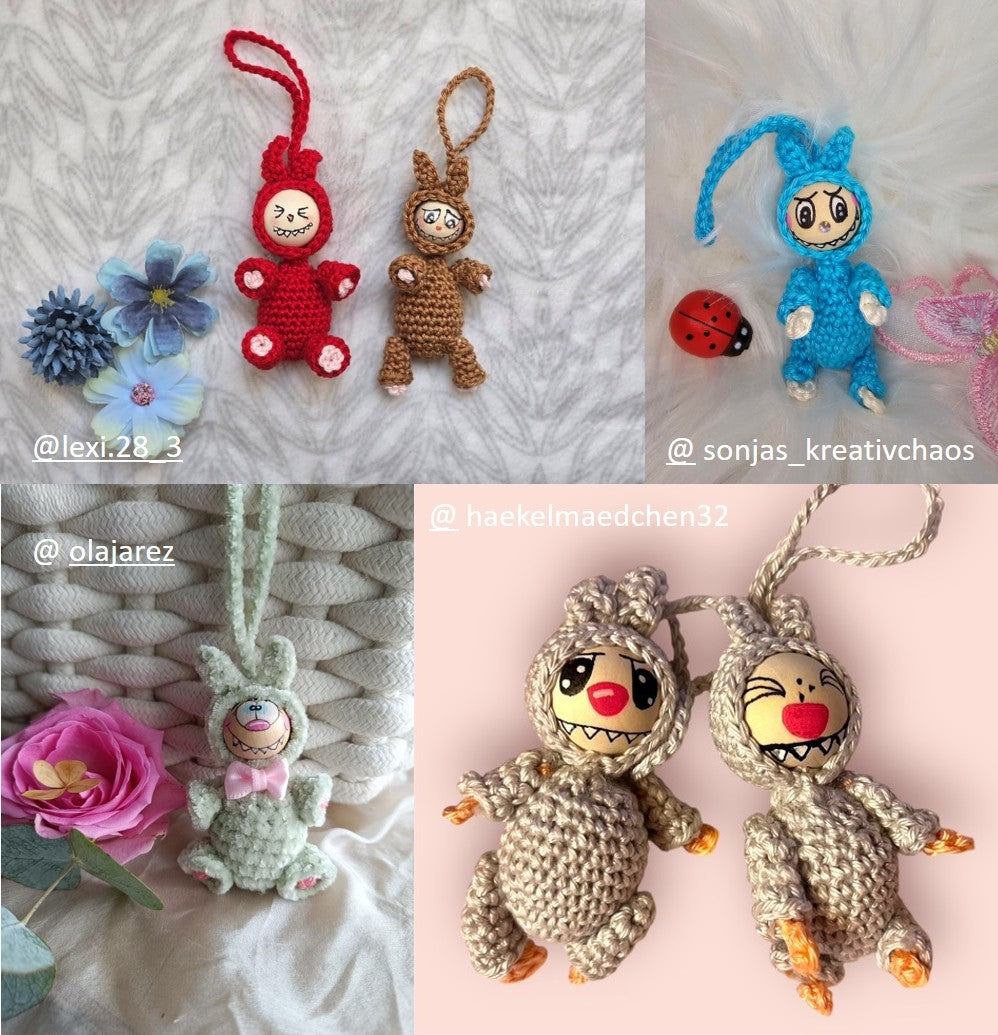 Cheeky fantasy creature to crochet yourself