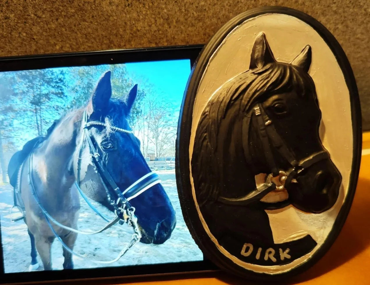 Gruppe A: Ein Kunstwerk für dein Pferd – in Gips oder Harz verewigt