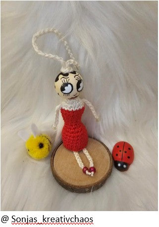 Kleine Tänzerin Minikleid Sorgenwürmchen