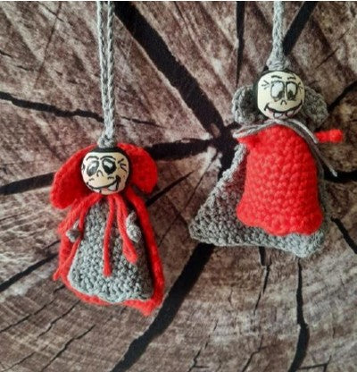 🦇 Häkelanleitung „Graf & Gräfin Dracula“ – bissig gut gehäkelt! (PDF) 🦇