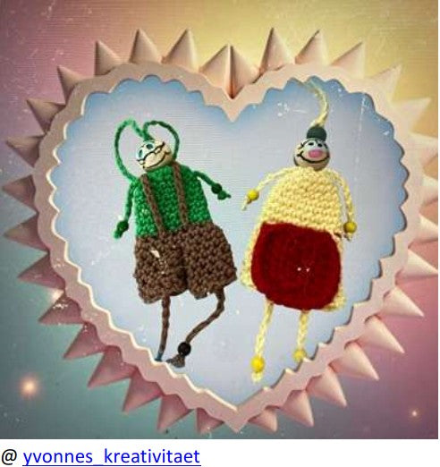 Crochet mini grandparents