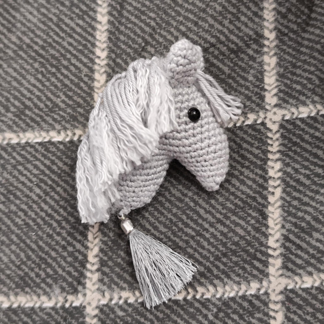 Neu im Shop: Häkelanleitung Pferdeschlüsselanhänger 🐴