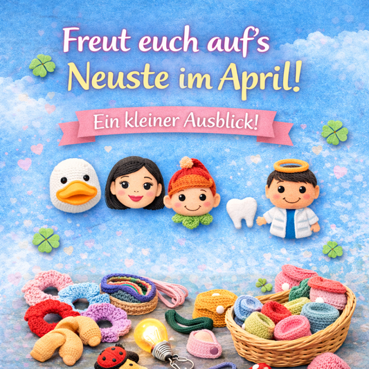 Ein kleiner Ausblick auf den April – es tut sich einiges! 🌸