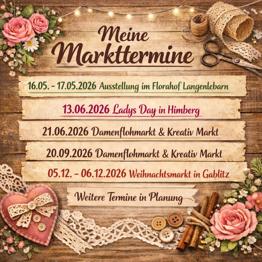 Meine Markttermine 2026 – und warum der Anfang mehr wert war als Geld