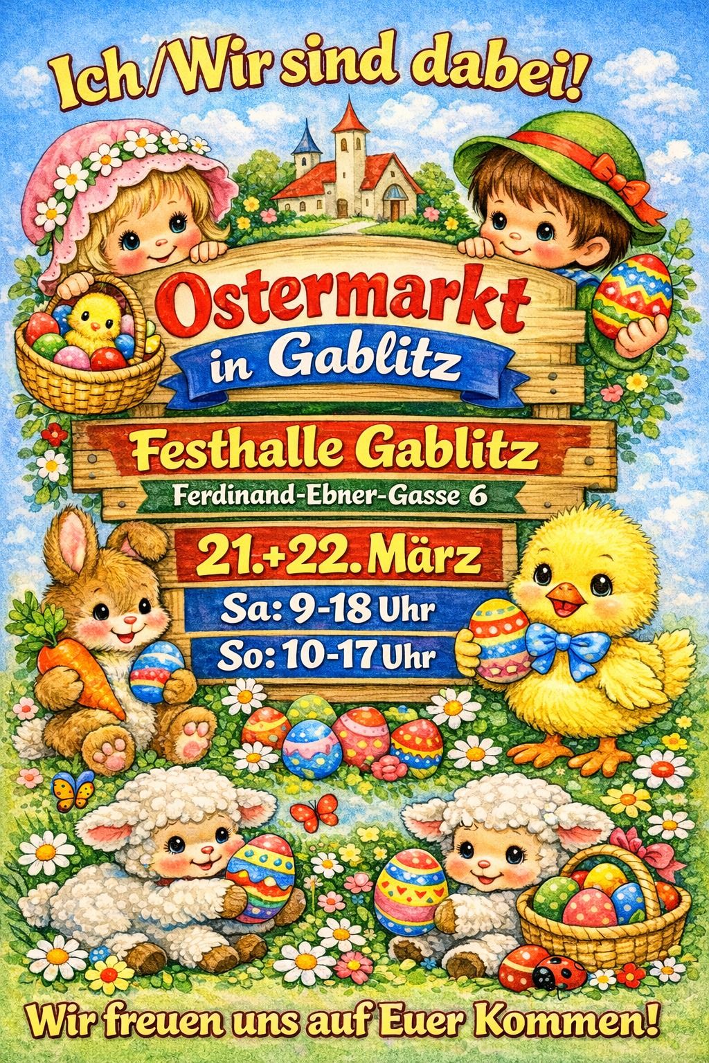 21.-22. März 2026 Ostermesse Gablitz