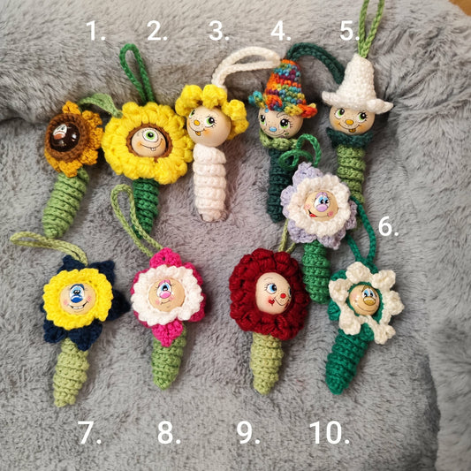 Frühlingsblumen-Sorgenwürmchen – Bunte Blütenpracht! 🌻🌸🌼