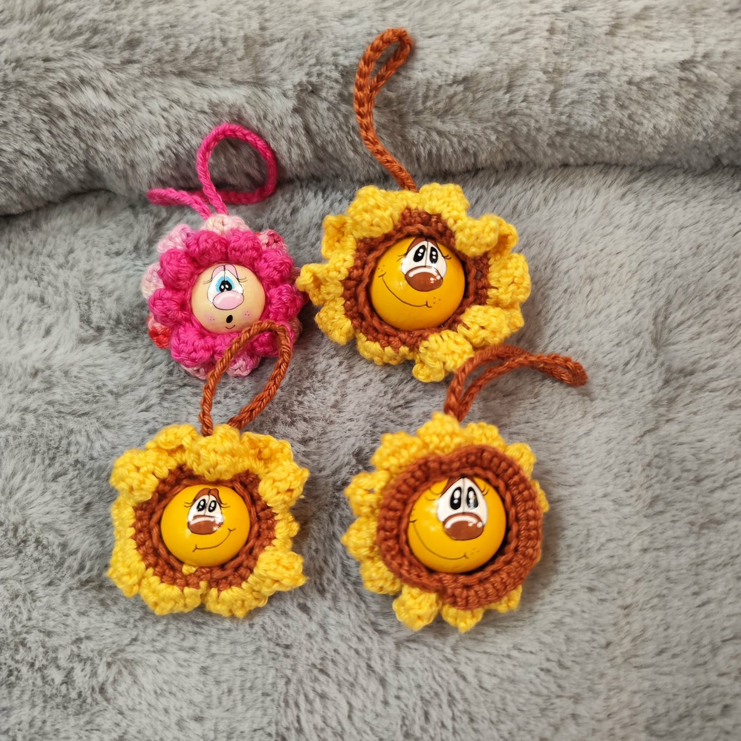 Sonnenblumen-Sorgenwürmchen – Strahlende Sonnenschein-Begleiter! 🌻☀️