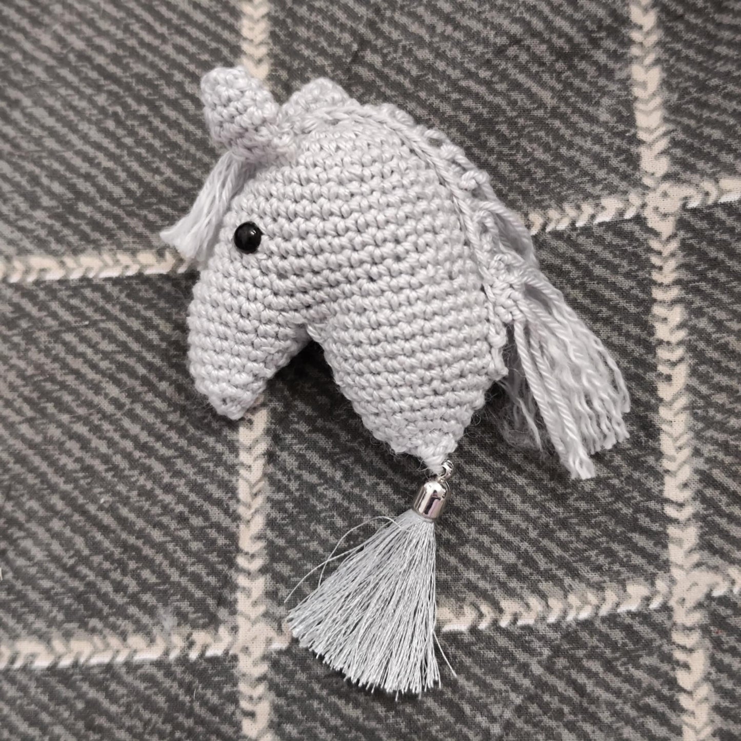 Häkelanleitung „Pferdeschlüsselanhänger" (PDF) 🐴