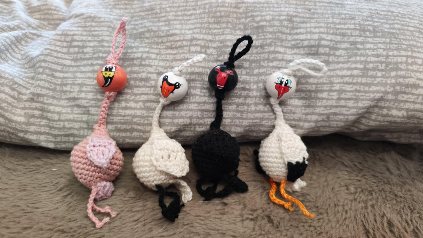 Storch, Schwan & Flamingo - Elegante Langhalsvögel mal anders