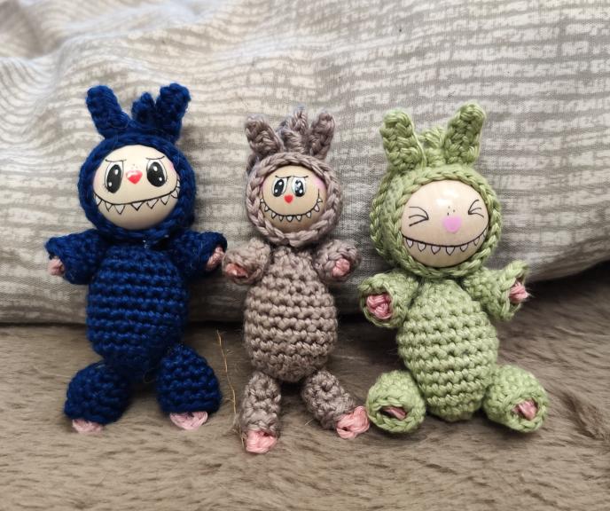 Cheeky fantasy creature to crochet yourself