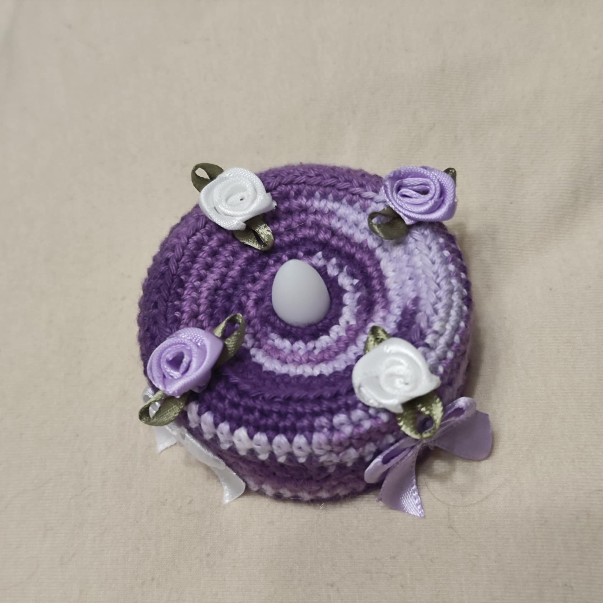 LED-Teelichter 6cm mit Wunschfarbe und Verzierung