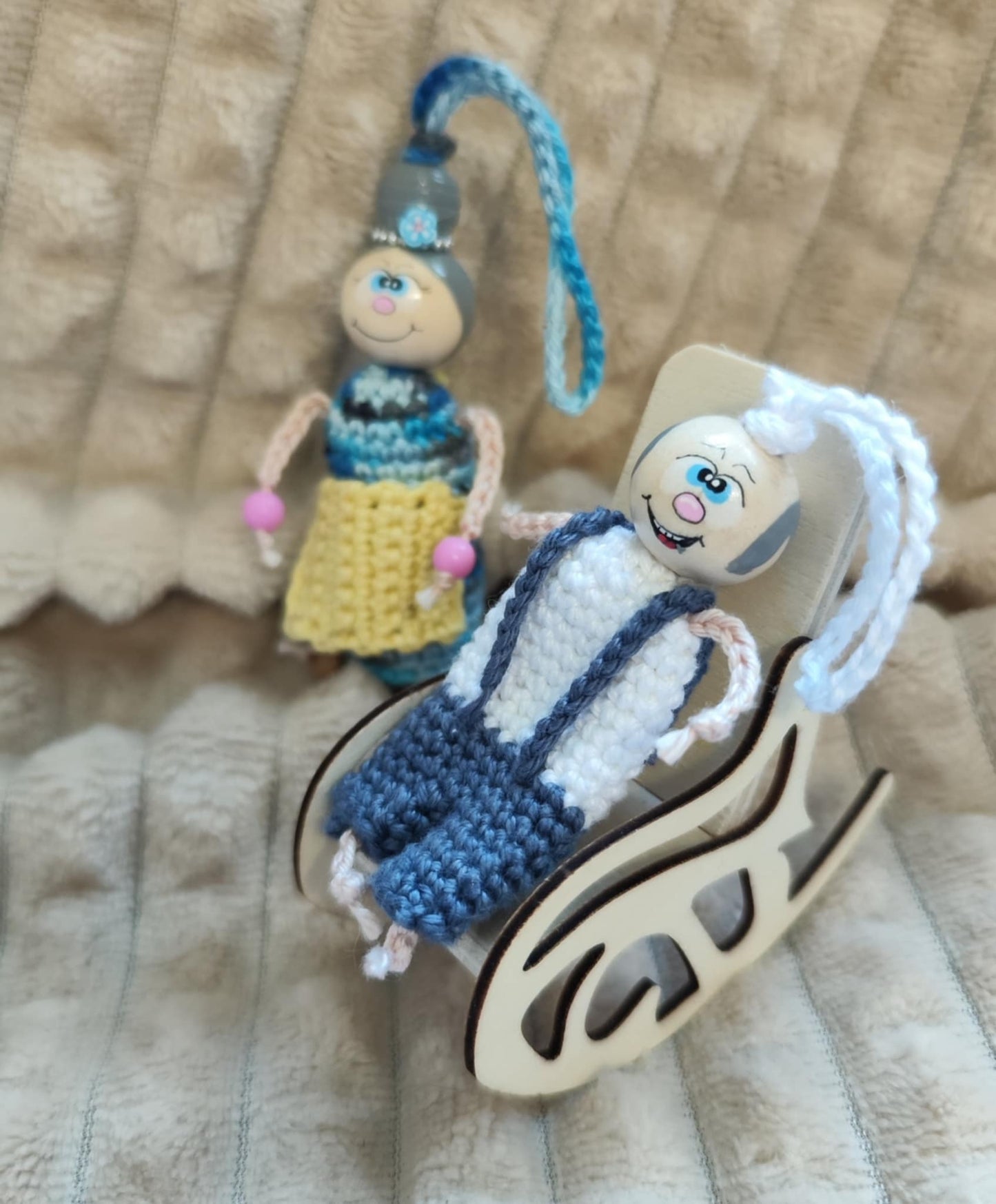 Mini-Großeltern häkeln