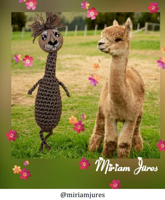 🧶 Häkelanleitung BUNDLE: Würmchen-Zoo – Part 1 🦙🦫🐘🐍