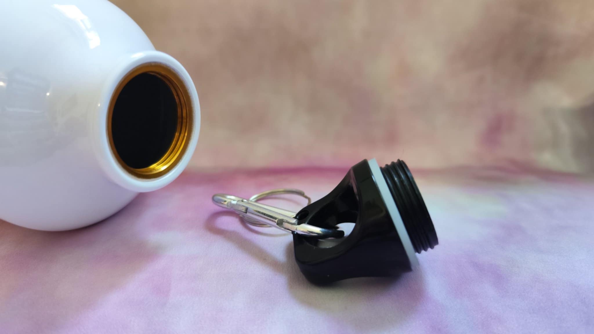 Alu-Sportflasche mit Rub-On Motiv – dein Motiv, dein Style!