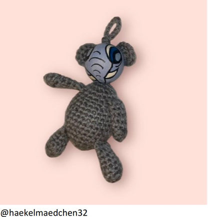 🧶 Häkelanleitung: Elefant – sanft, stark & einfach zum Liebhaben