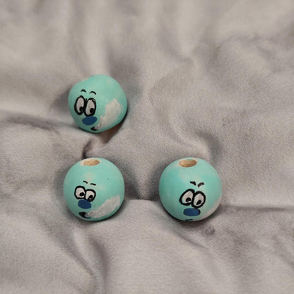 ❄️ 3er-Set „Frostis“ – magische Winterköpfchen mit Dunst beim Atmen