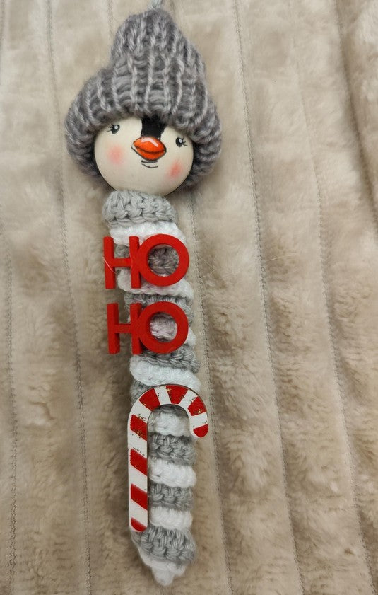 🐧 Ho Ho Ho Pinguin „Nordlicht“ – grau, weiß & einfach wow