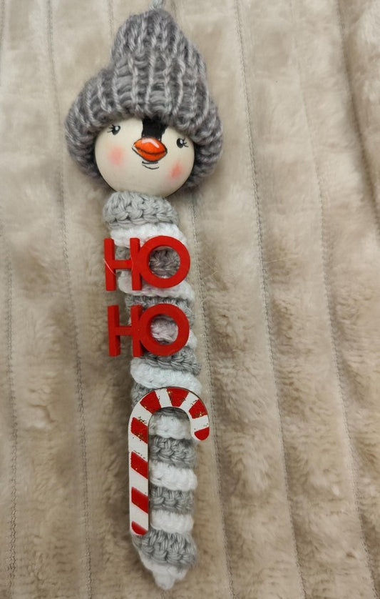 🐧 Ho Ho Ho Pinguin „Nordlicht“ – grau, weiß & einfach wow