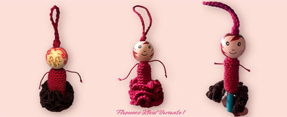 3 Flamenco Dancers Worry Worm Variations