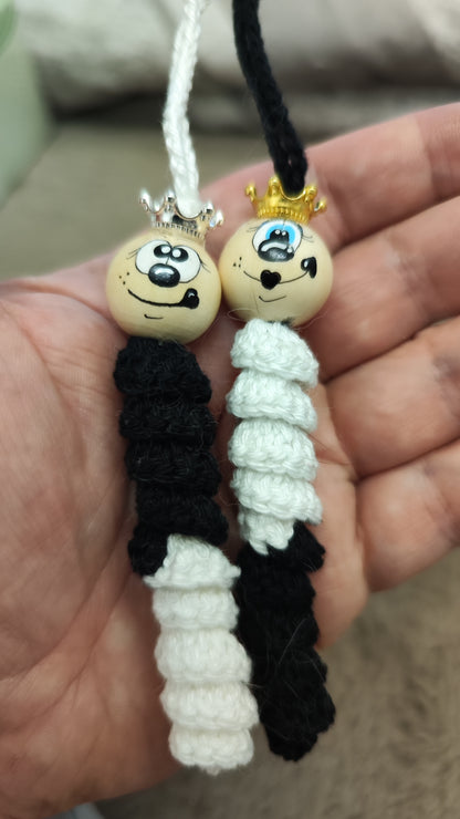 ♠️ Pikkönig & Pikkönigin – Das edle Sorgenwürmchen-Set für kluge Köpfe