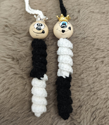 ♠️ Pikkönig & Pikkönigin – Das edle Sorgenwürmchen-Set für kluge Köpfe