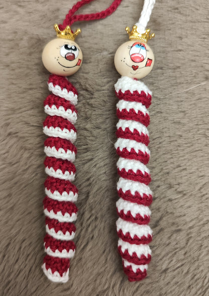 👑 Karo König & Königin – Das royale Sorgenwürmchen-Set mit Krone