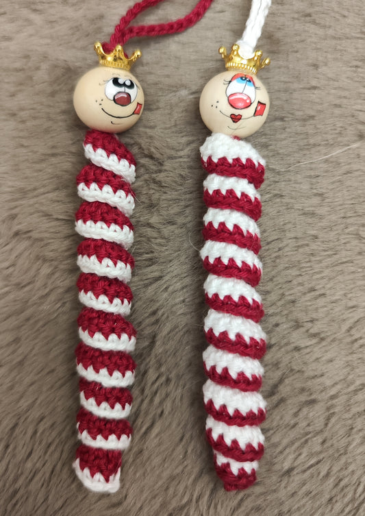 👑 Karo König & Königin – Das royale Sorgenwürmchen-Set mit Krone