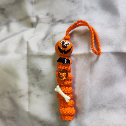 Kürbis-Männchen – handgehäkelte Deko & Glücksbringer für Halloween