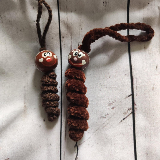 🍬 Lebkuchenwürmchen – zuckersüßer Glücksbringer im Mini-Format