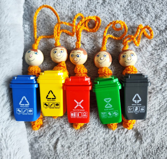 Müllmänner-Sorgenwürmchen – Für die Helden der Straße! 🗑️💪