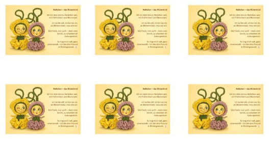 Nelkchen - Sorgenwurm Kärtchen