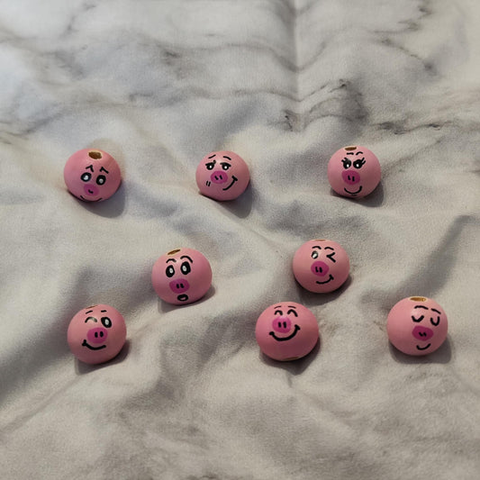 🐽 9er-Set Schweinchen – neue Gesichtsausdrücke, neue Glücksbringer! Set 2