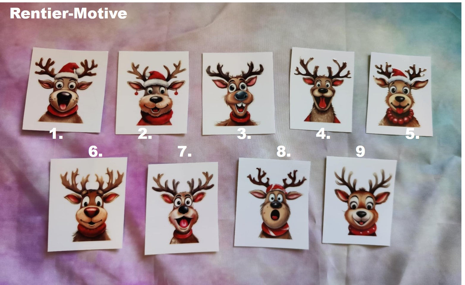 Rub-On Designs – kreative Motive für Glaslieblinge – wähl dein Wunschdesign!