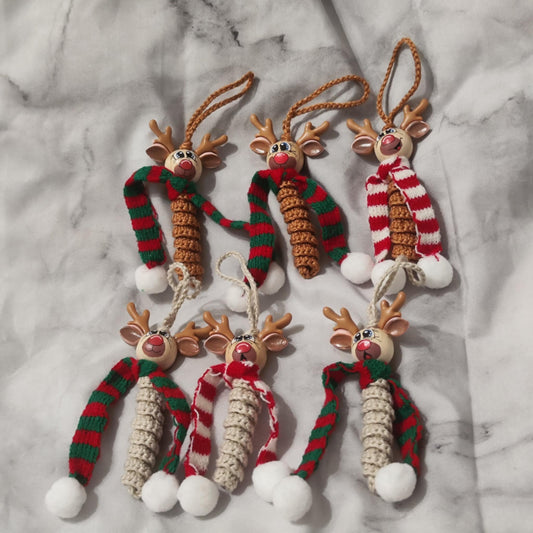 🦌 Winterfreund zum Mitnehmen – dein Sorgenrentier mit Schal