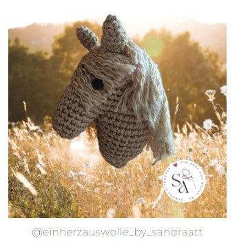Häkelanleitung „Pferdeschlüsselanhänger" (PDF) 🐴