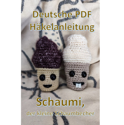 🍹 Digital crochet pattern – Schaumi (PDF)