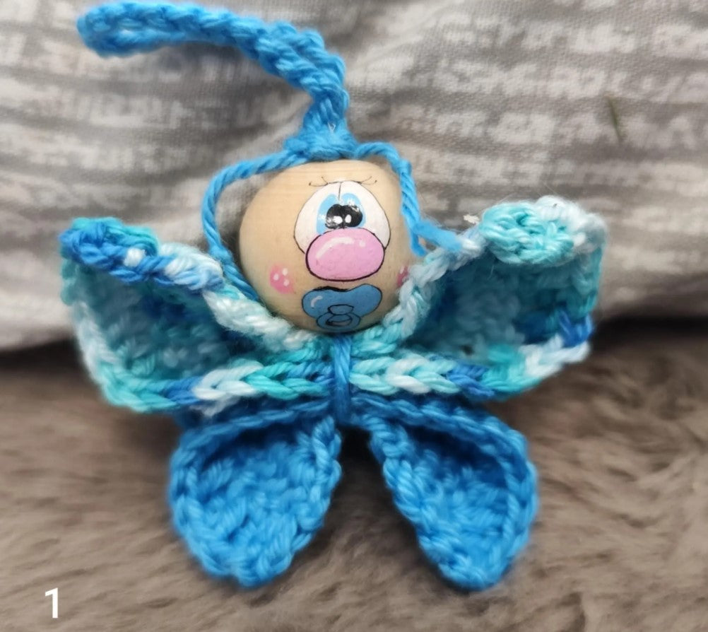 🦋 Schnulliflatter – Zwei kleine Schmetterlingsbabys zum Verlieben