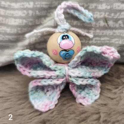 🦋 Schnulliflatter – Zwei kleine Schmetterlingsbabys zum Verlieben