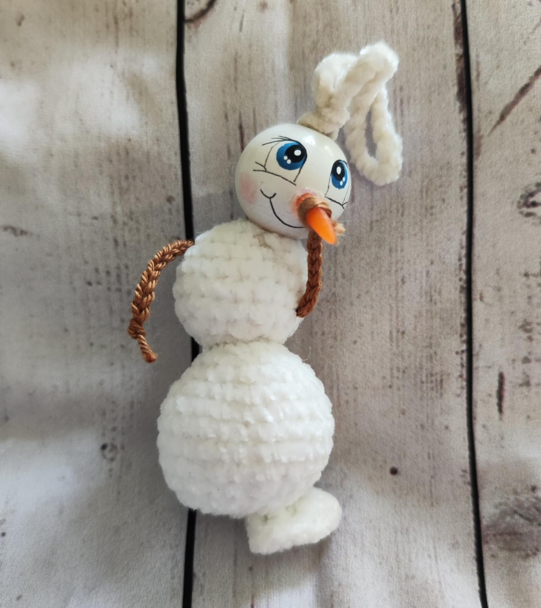 ⛄ Nicht ohne meine Nase – Die schmelzende Schneefrau aus Plüsch