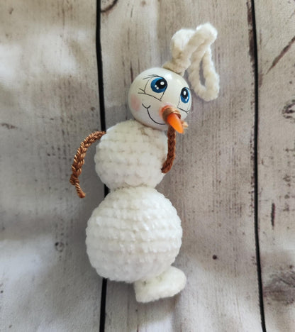 ⛄ Nicht ohne meine Nase – Die schmelzende Schneefrau aus Plüsch