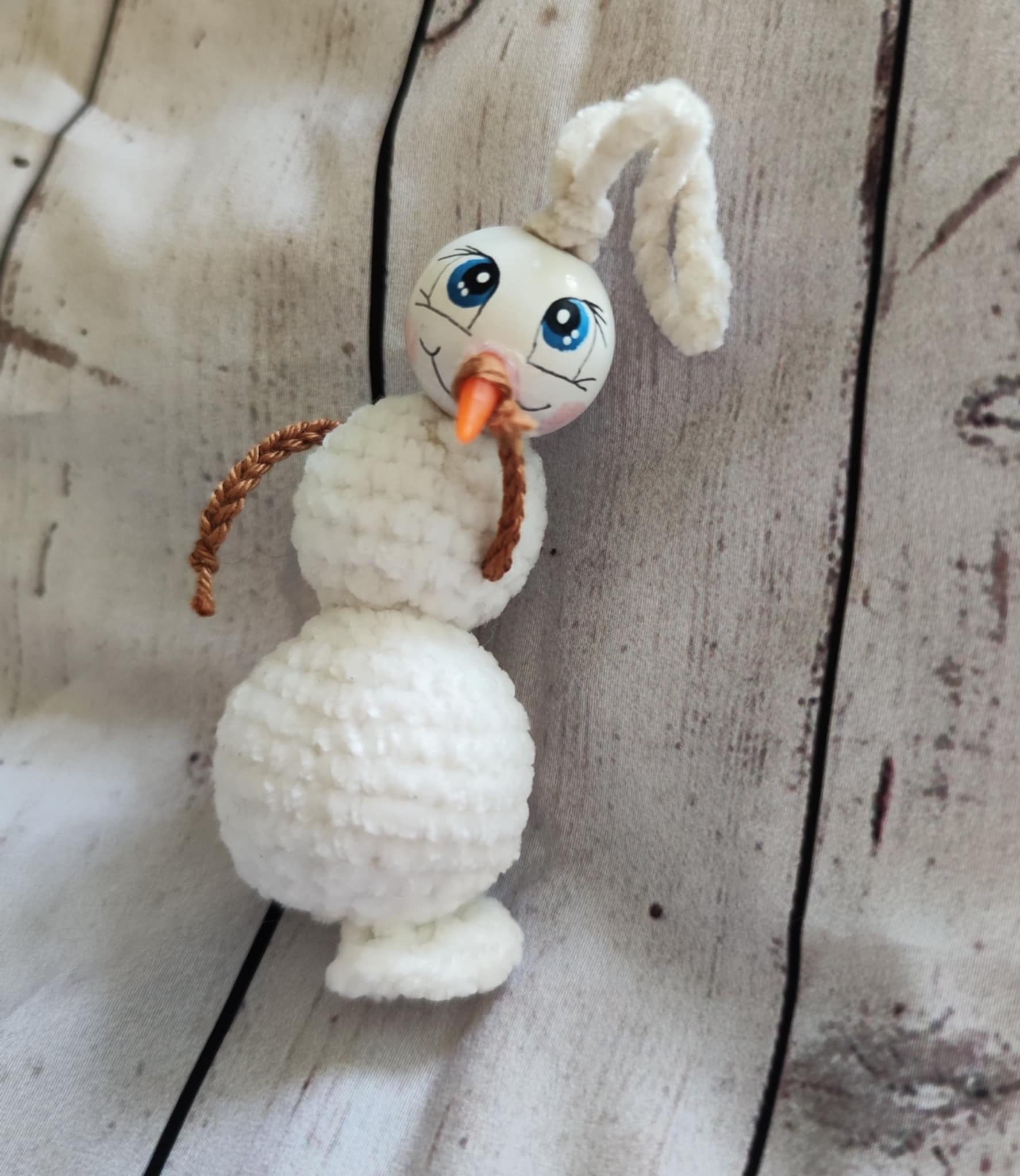 ⛄ Nicht ohne meine Nase – Die schmelzende Schneefrau aus Plüsch