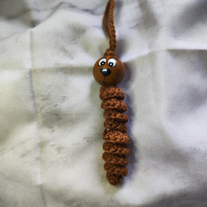 Retro-Spürnasen-Gang – handgehäkelte Figuren im Kultstil