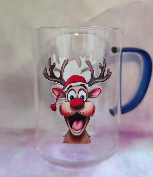 Rentier-Tasse im Doppelpack – zwei lustige Gesichter, ein Lieblingsbecher!