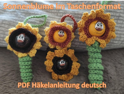 Sonnenblume im Taschenformat